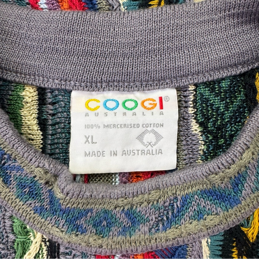 Vintage COOGI 3D Knit Pullover Sweater The Santa Clause Size XL - Picture 5 of 5